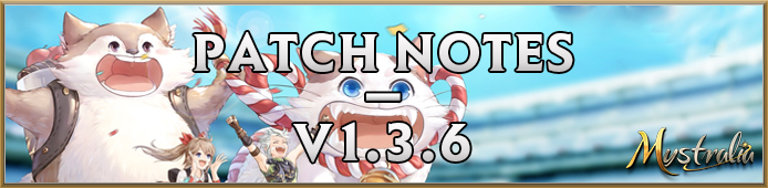 Patch Notes 1.3.6