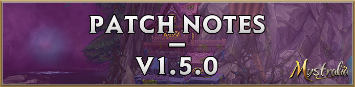 Patch Notes 1.5.0